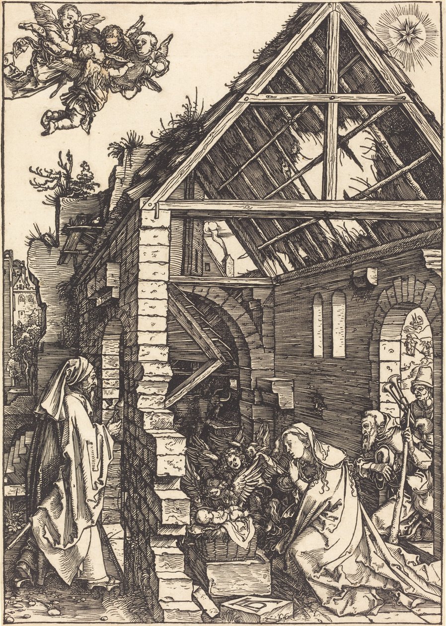 Narození Páně od Albrecht Dürer