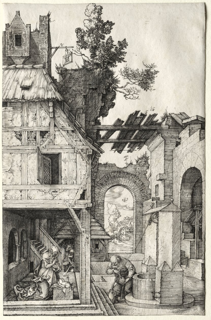 Narození Páně od Albrecht Dürer