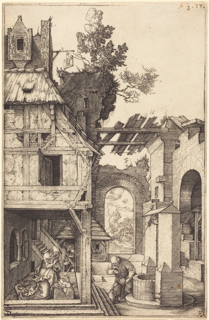 Narození Páně od Albrecht Dürer