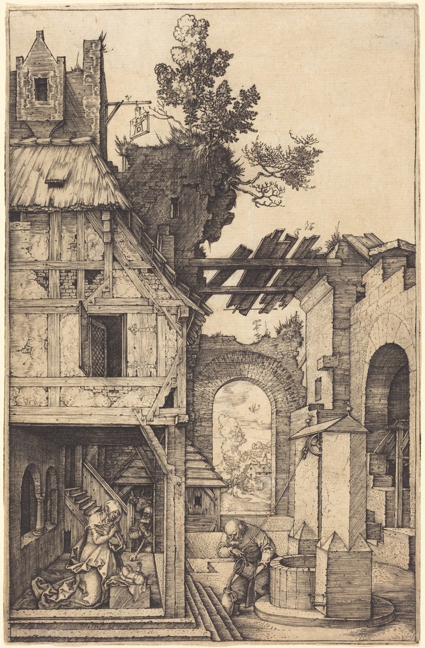 Narození Krista od Albrecht Dürer