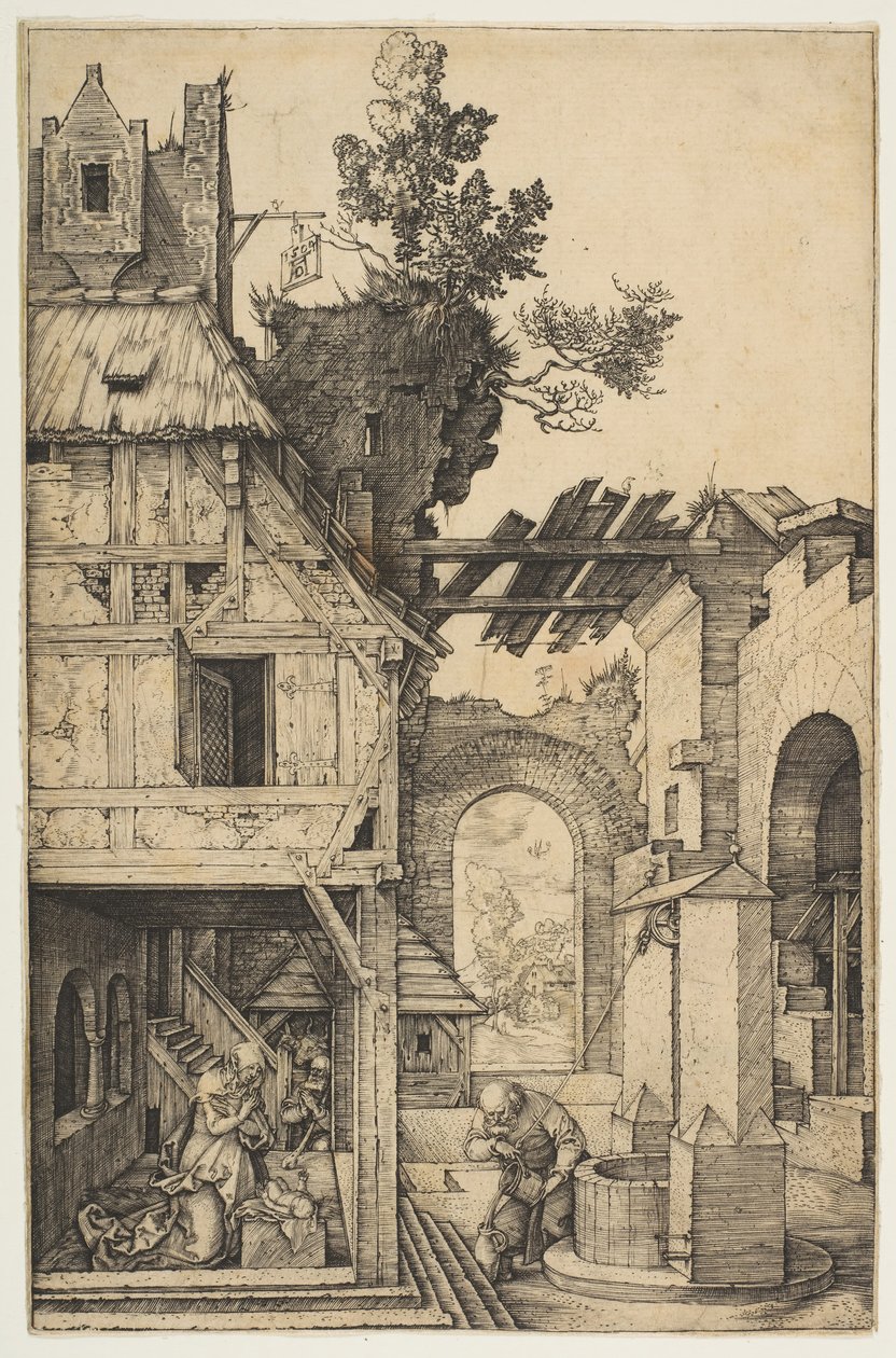 Narození Páně, 1504. od Albrecht Dürer