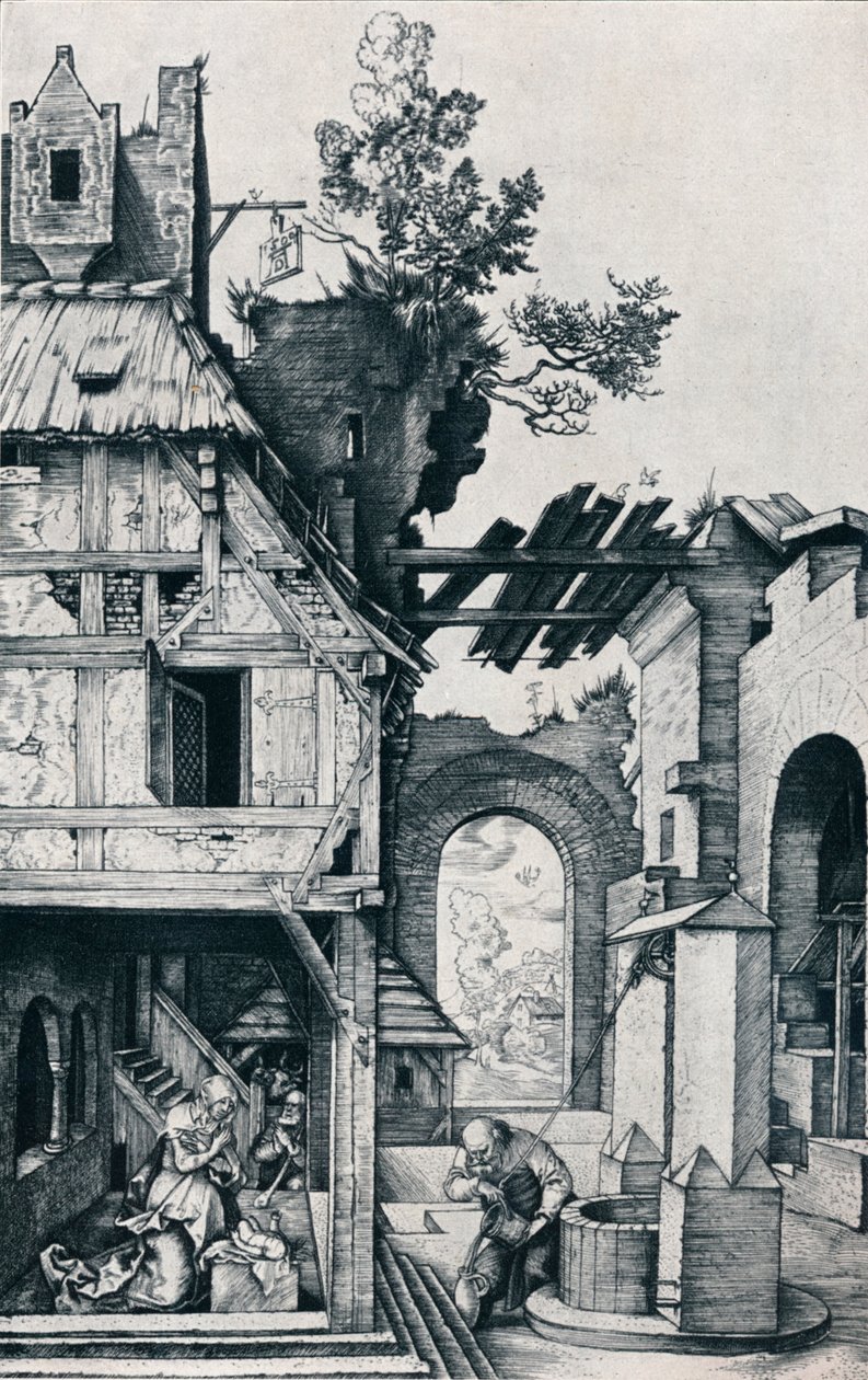 Narození Páně, 1504 1906 od Albrecht Dürer