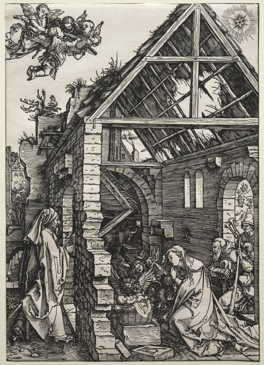 Narození Páně, c. 1502-1503. od Albrecht Dürer