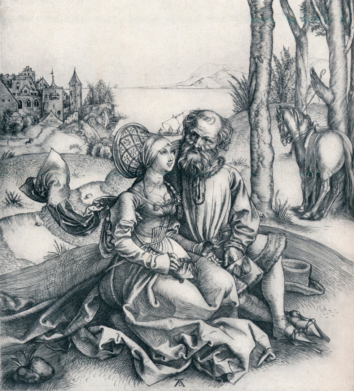 Nabídka lásky, 1495 1906 od Albrecht Dürer