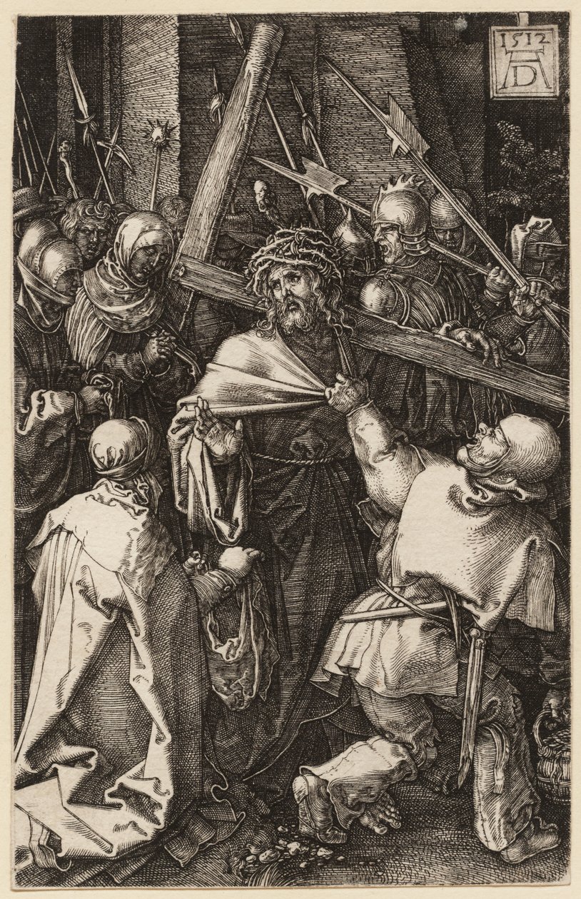 Umučení: Kristus nesoucí kříž od Albrecht Dürer