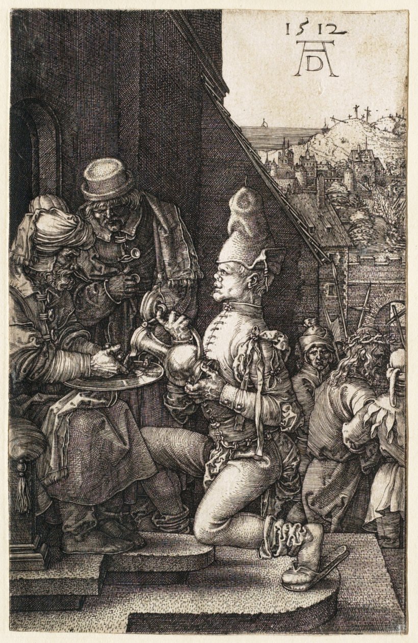 Umučení: Pilát si myje ruce od Albrecht Dürer