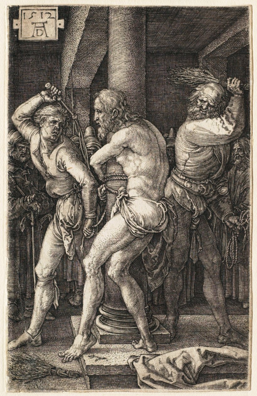 Umučení: Bičování od Albrecht Dürer