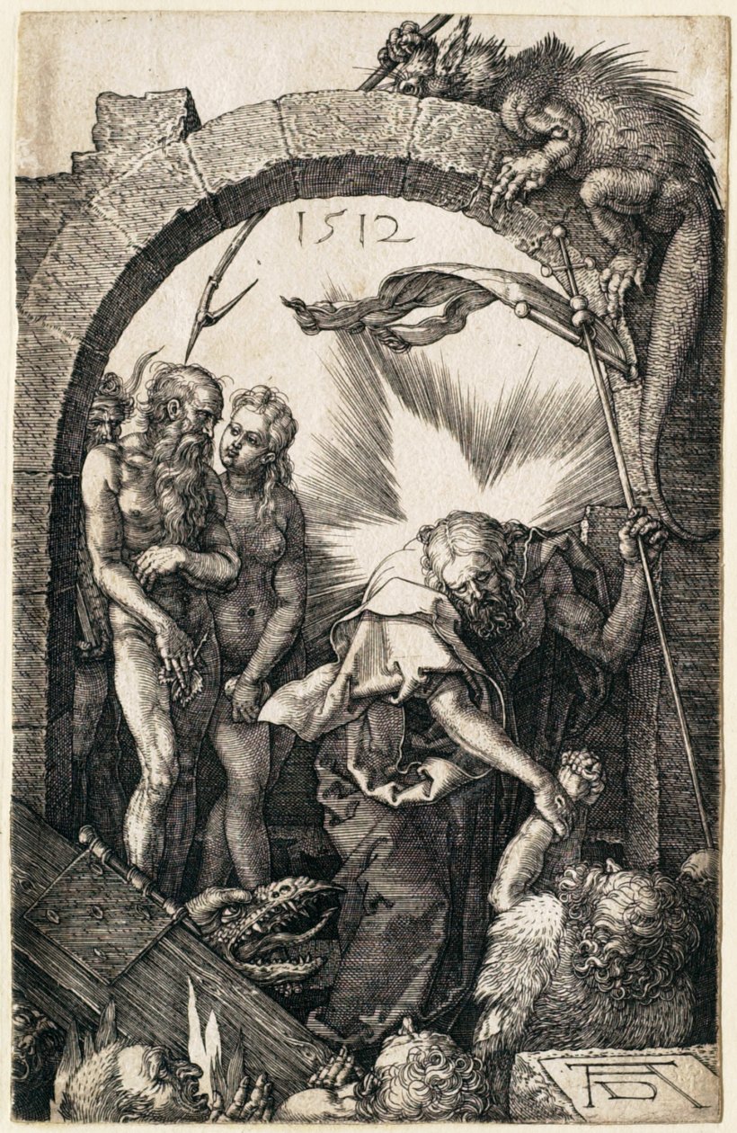 Umučení: Sestoupení do pekel od Albrecht Dürer