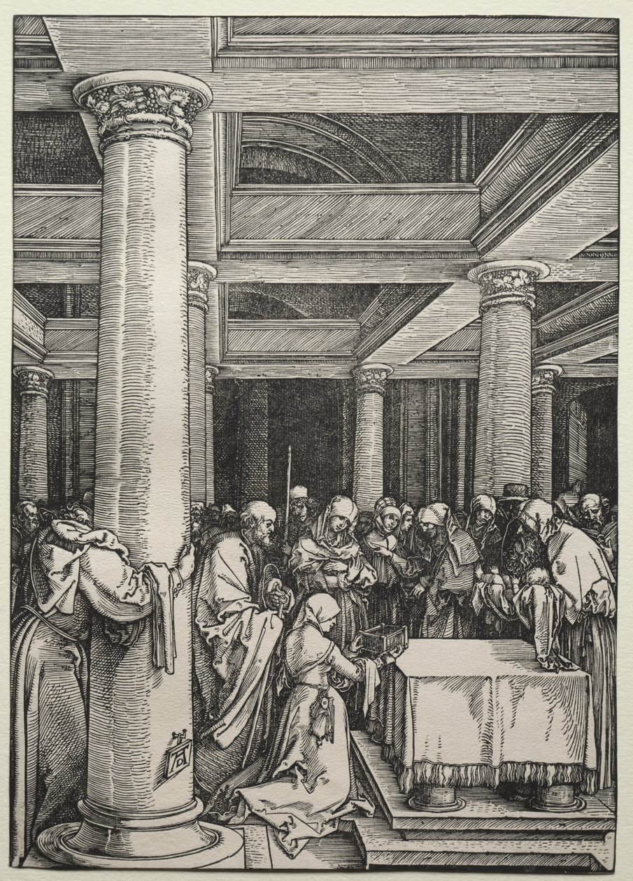 Představení Krista v chrámu od Albrecht Dürer