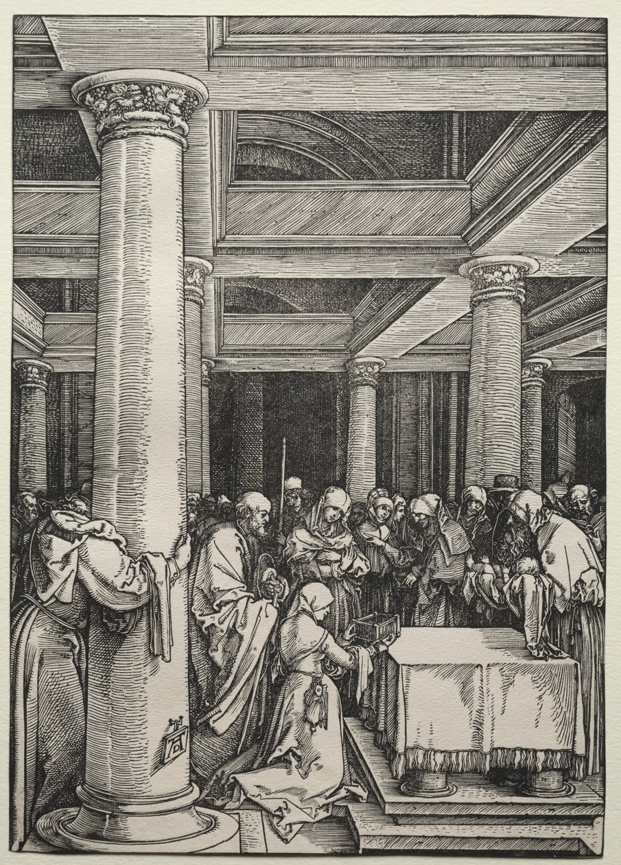 Představení Krista v chrámu, c. 1504-1505. od Albrecht Dürer