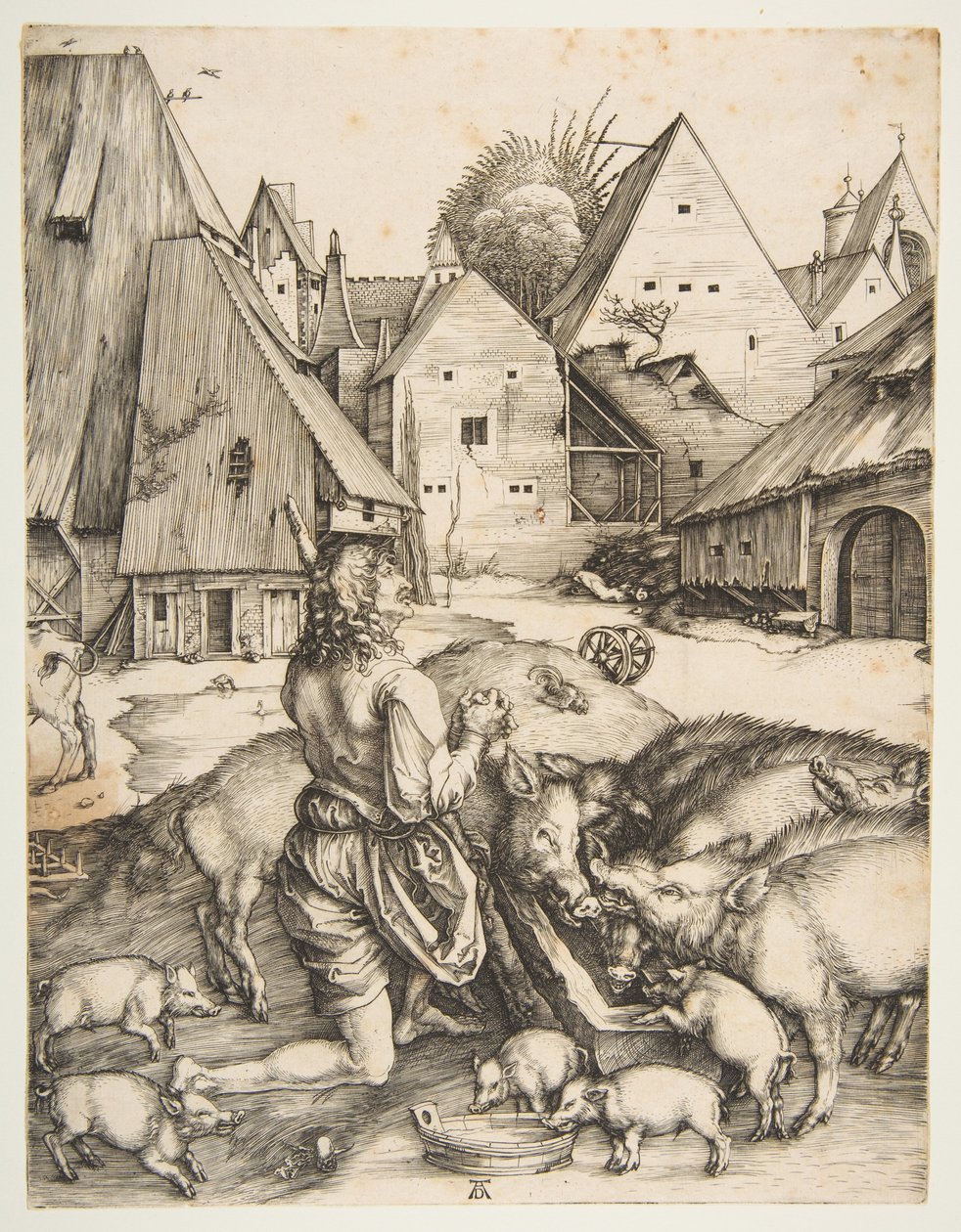 Ztracený syn od Albrecht Dürer