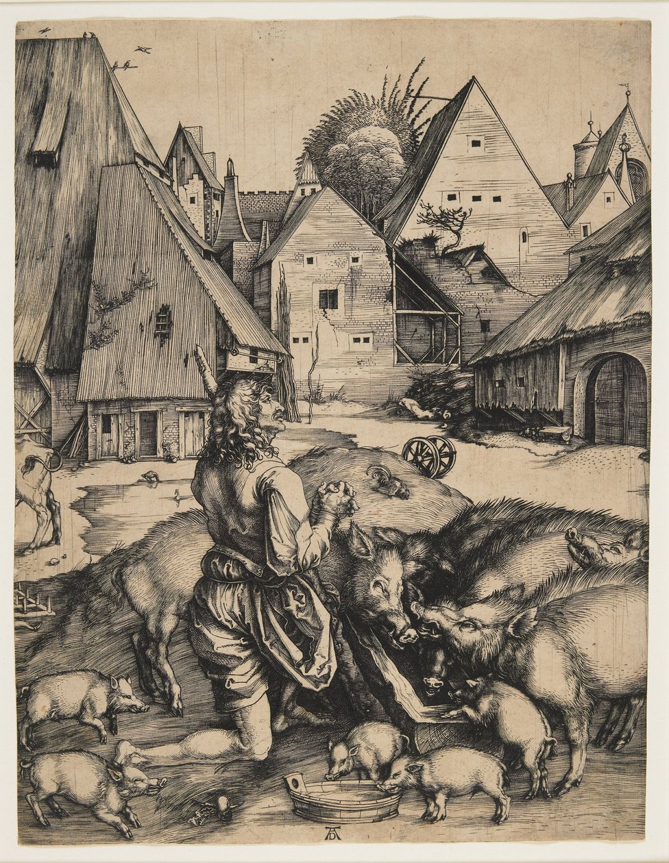 Ztracený syn od Albrecht Dürer