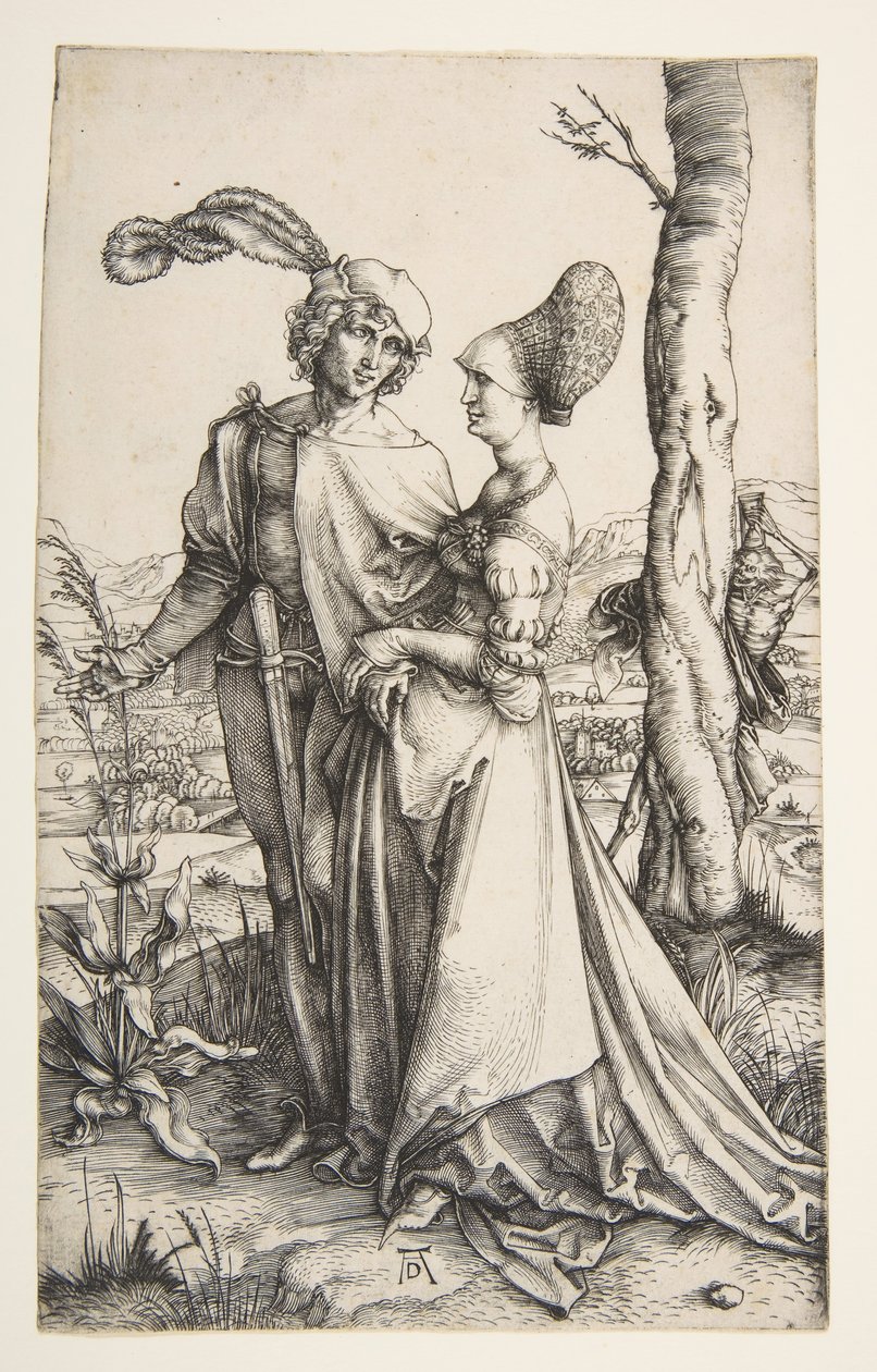 Promenáda, ca. 1498. od Albrecht Dürer
