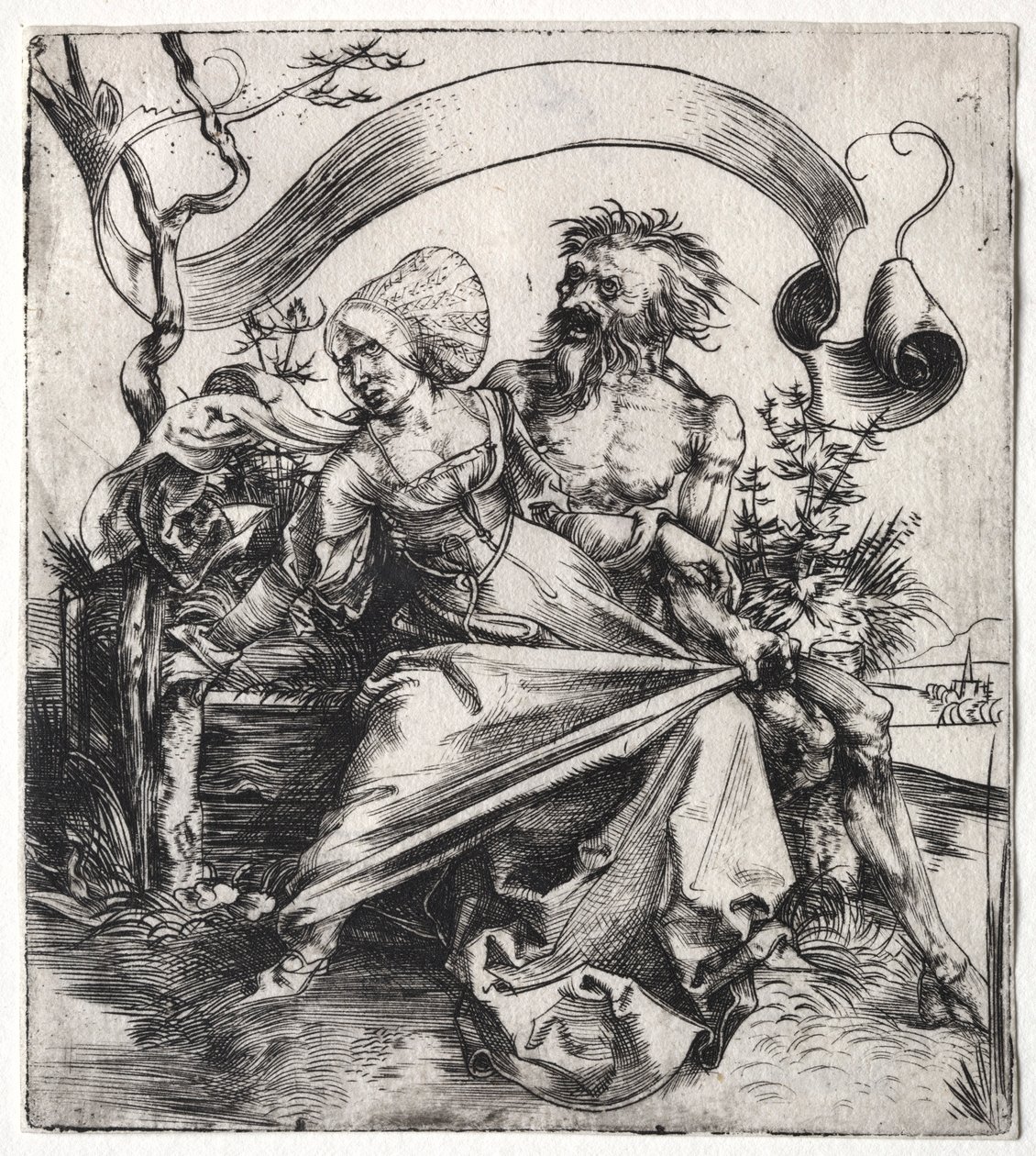 Ravisher, c. 1495. od Albrecht Dürer