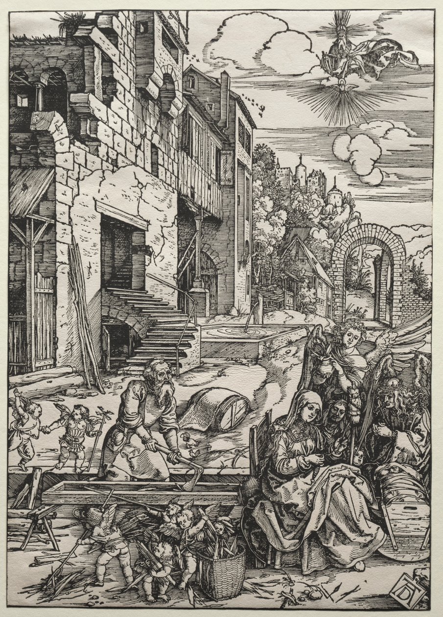 Odpočinek v Egyptě, c. 1501-1502. od Albrecht Dürer