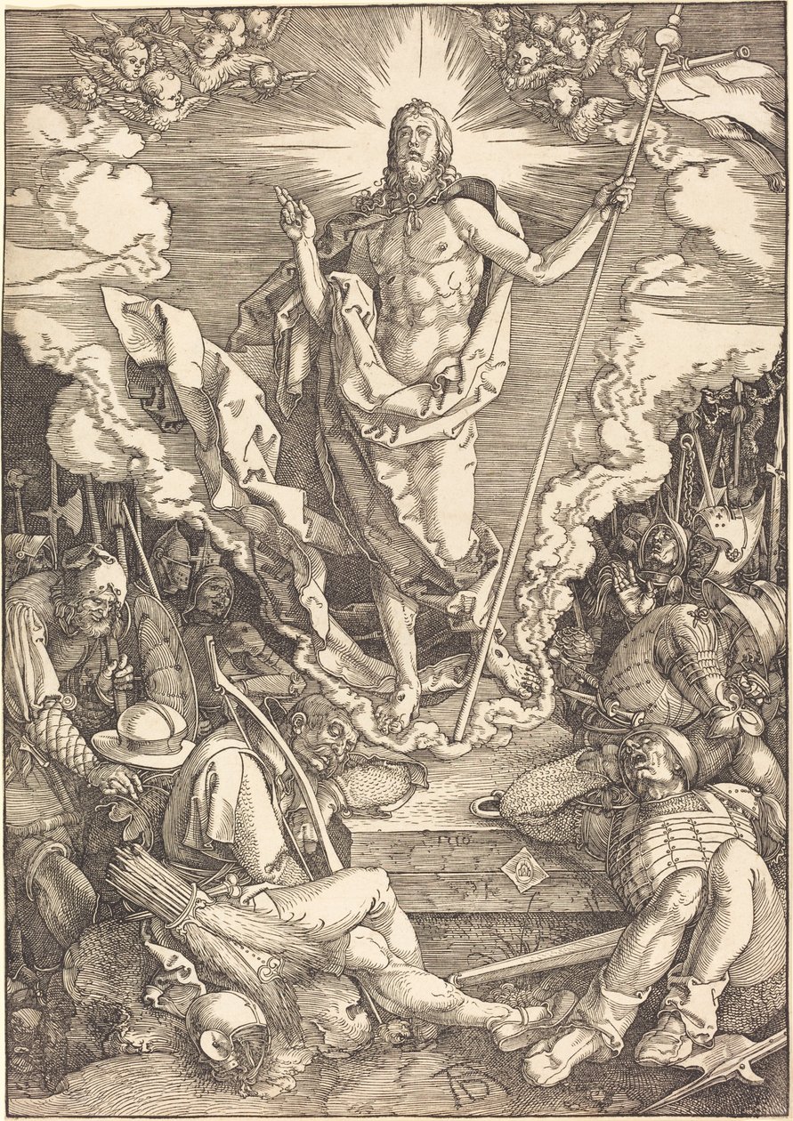 Vzkříšení od Albrecht Dürer