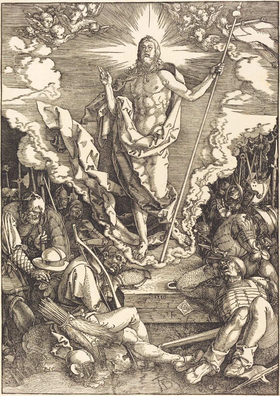 Vzkříšení od Albrecht Dürer