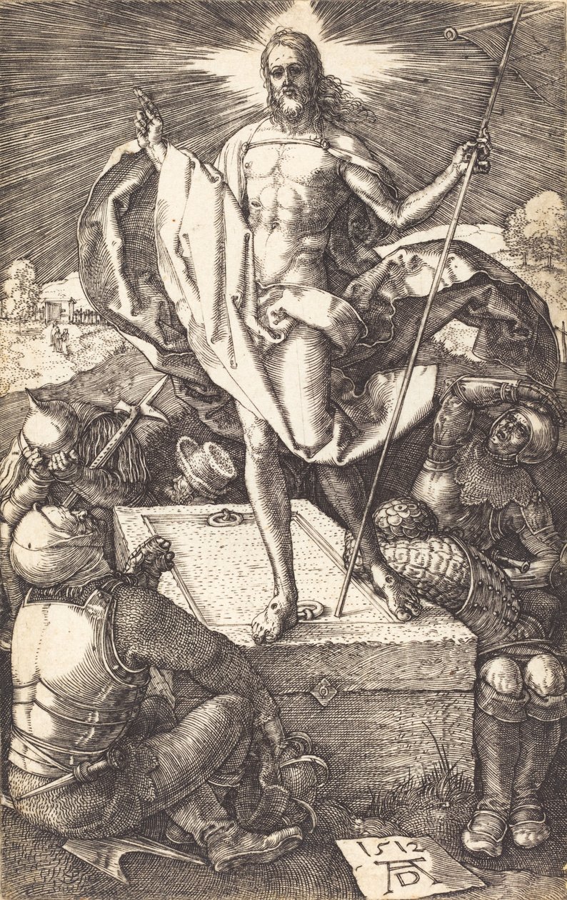 Vzkříšení, 1512. od Albrecht Dürer
