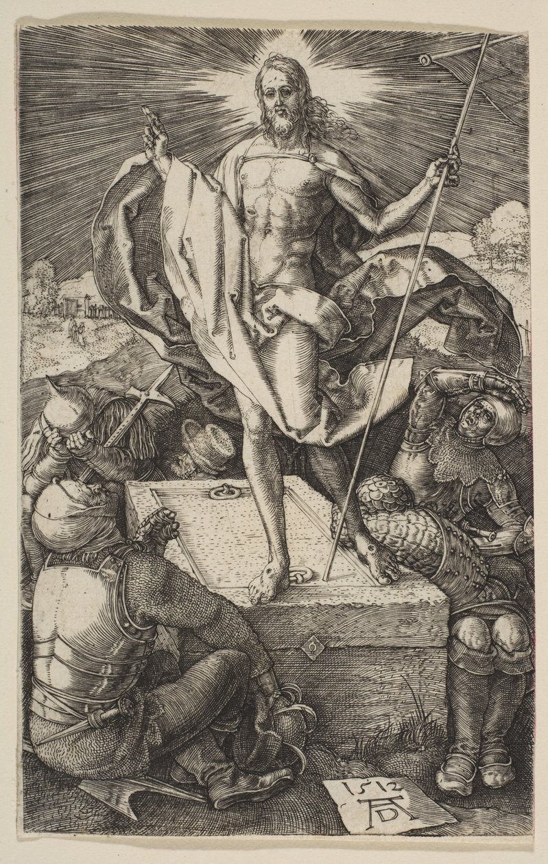 Vzkříšení, z "Umučení" od Albrecht Dürer