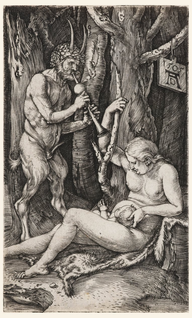 Rodina Satyr od Albrecht Dürer