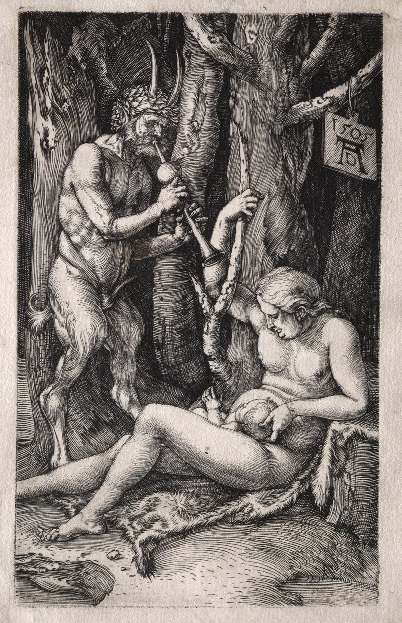 Rodina Satyr od Albrecht Dürer