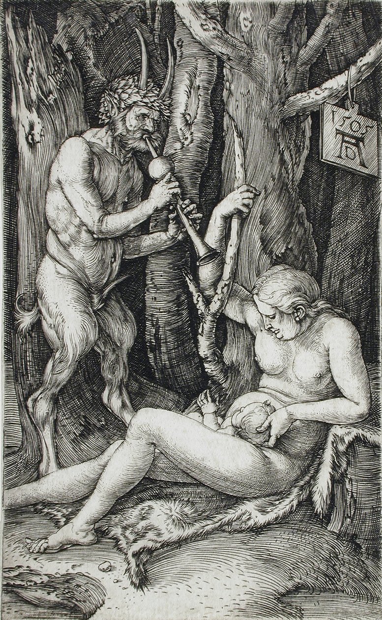 Rodina satyrů od Albrecht Dürer
