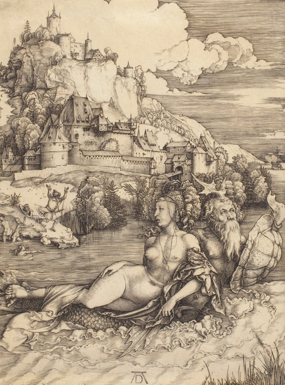 The Sea Monster (Mořská příšera) od Albrecht Dürer