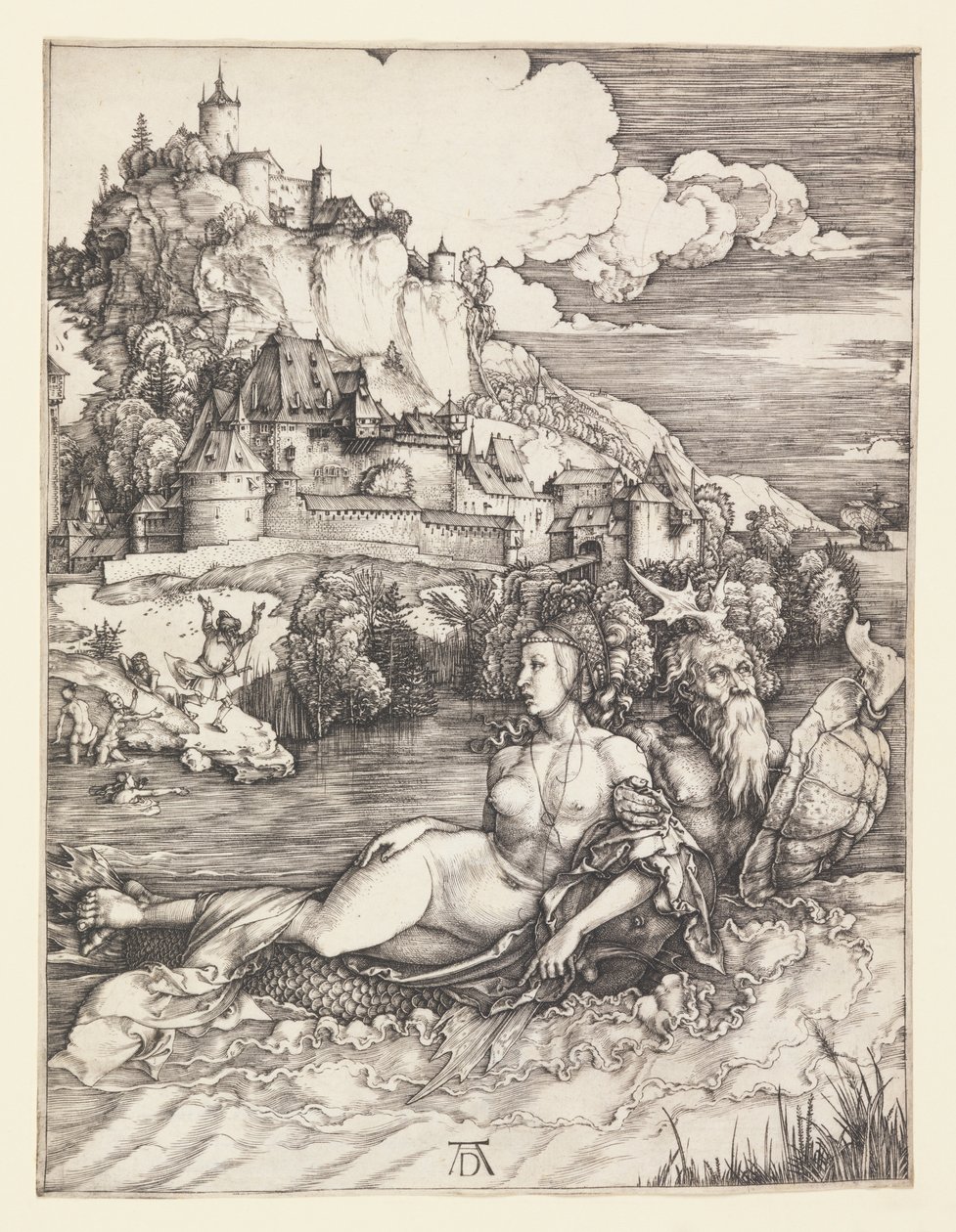 Mořská příšera od Albrecht Dürer
