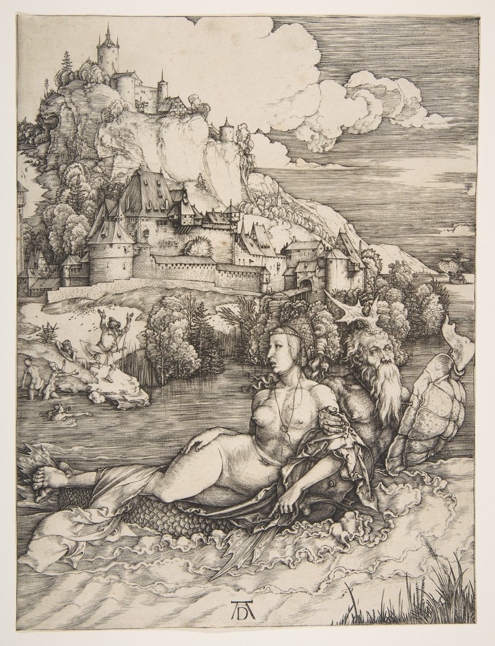 Mořská příšera od Albrecht Dürer