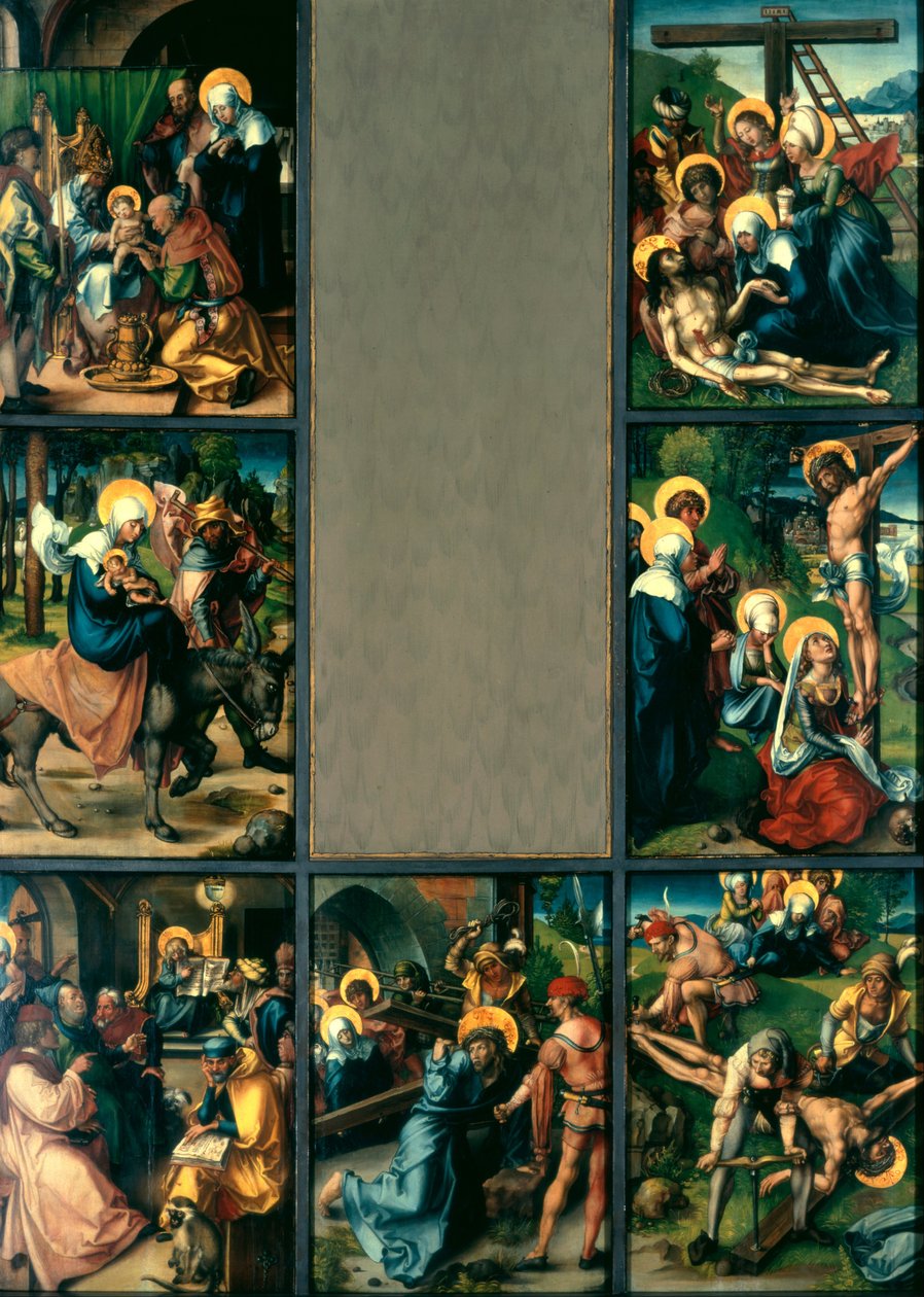 Sedm bolestí Panny Marie od Albrecht Dürer