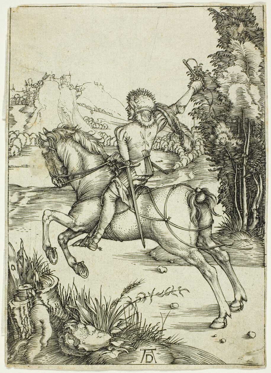 Malý kurýr od Albrecht Dürer