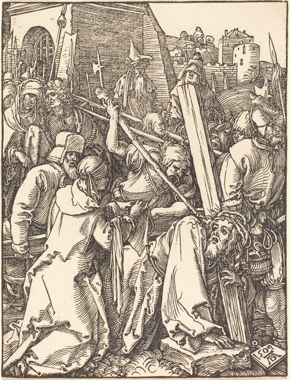 Malá vášeň:  Kristus nese kříž od Albrecht Dürer