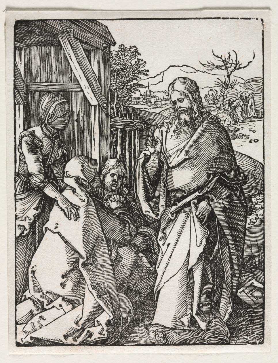 Malé utrpení: Kristus odcházející od Panny od Albrecht Dürer