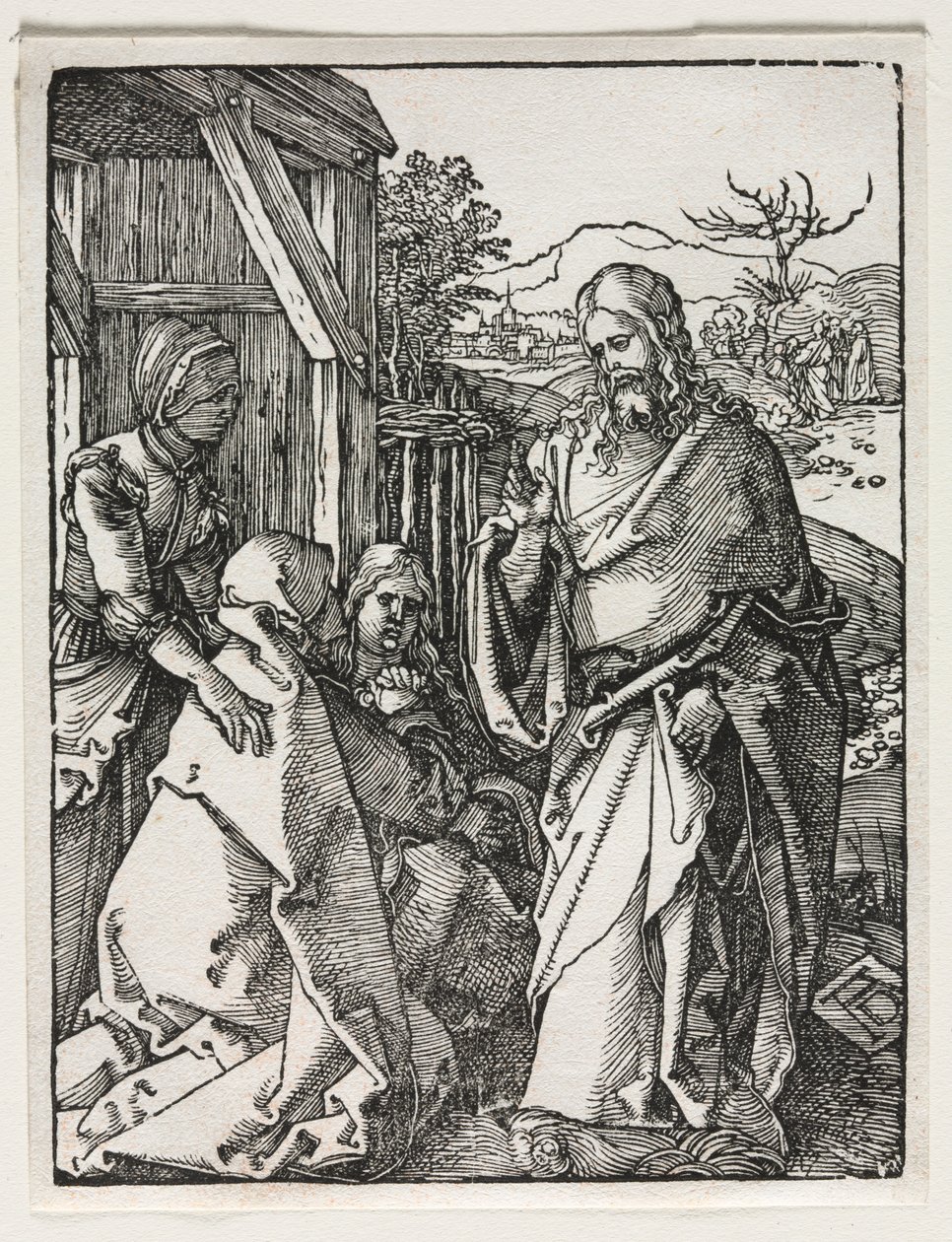 Malé utrpení: Kristus odchází od Panny. od Albrecht Dürer