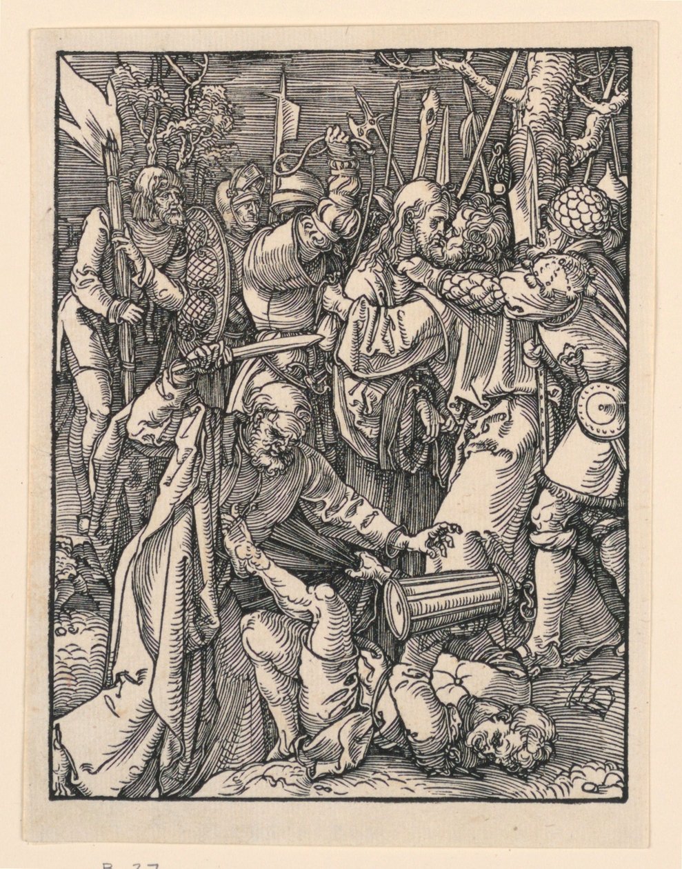 The Takeing of Christ, ze série The Little Passion od Albrecht Dürer