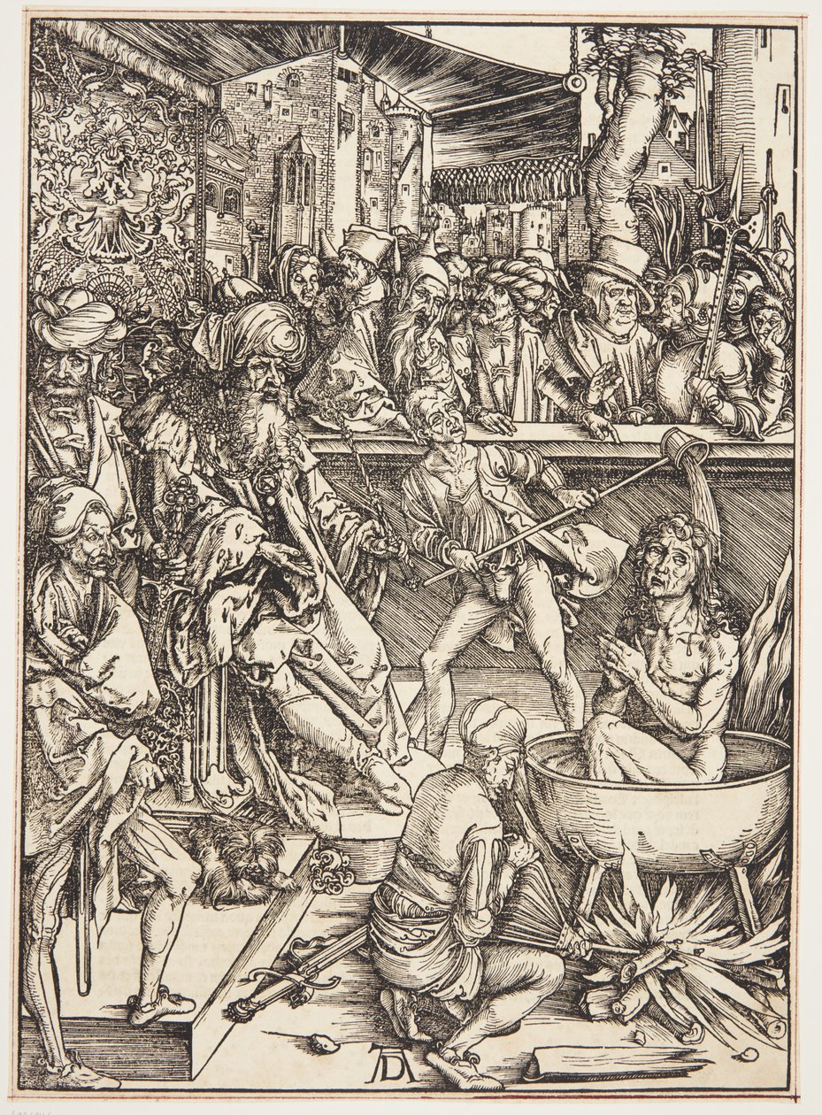 Umučení svatého Jana Evangelisty od Albrecht Dürer