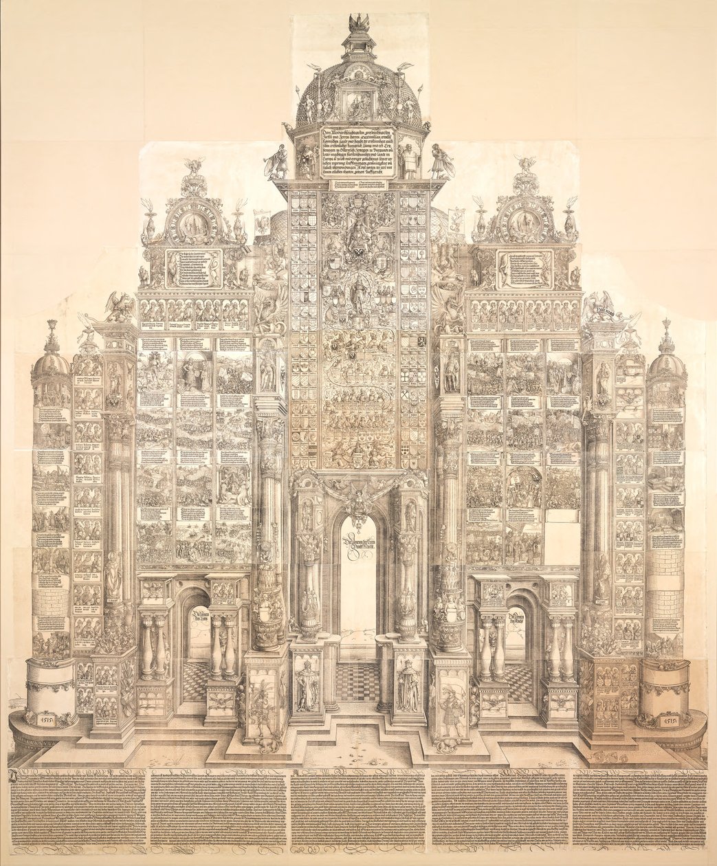 Vítězný oblouk císaře Maxmiliána I od Albrecht Dürer