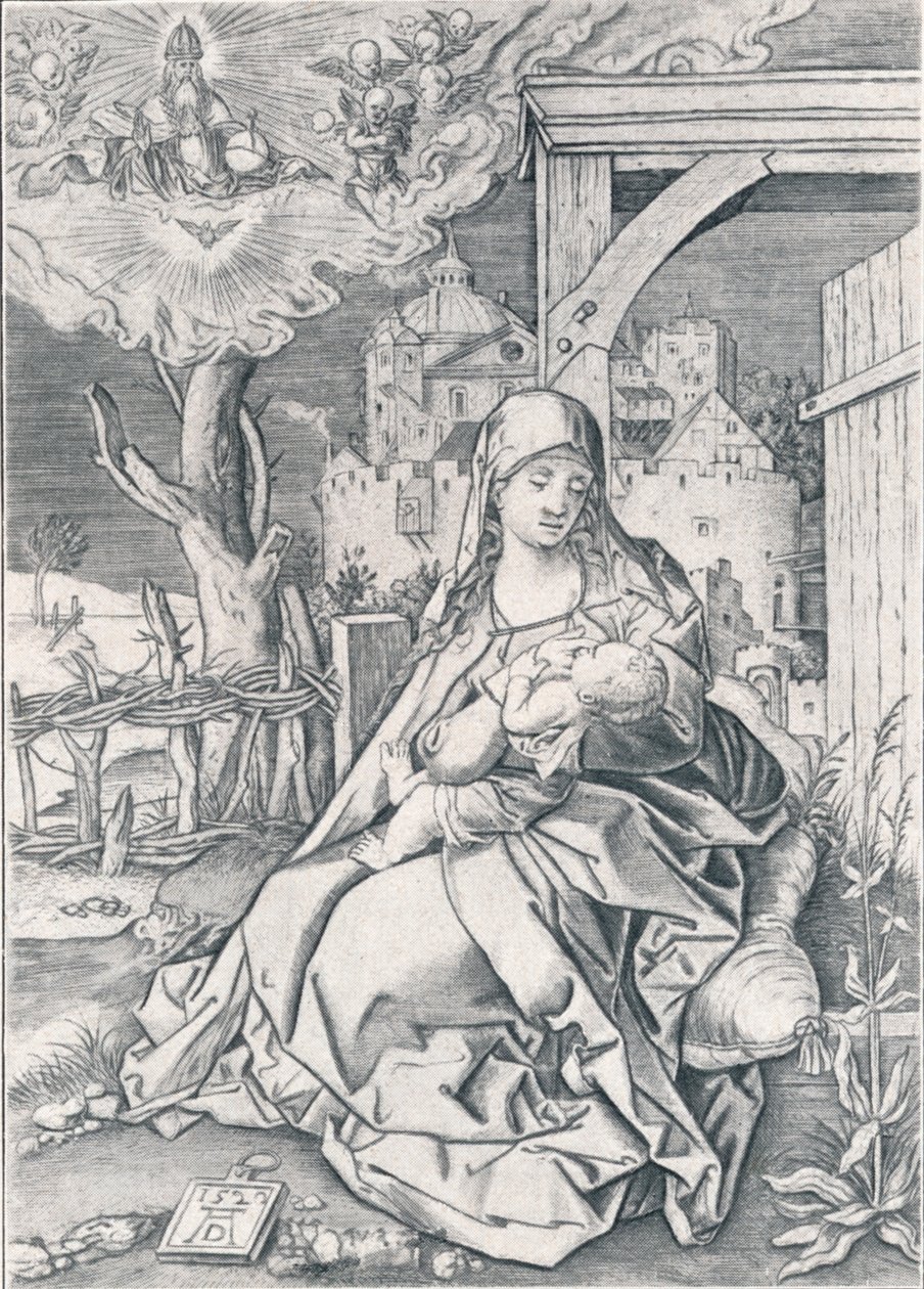 Panna u brány, 1522 1906. od Albrecht Dürer