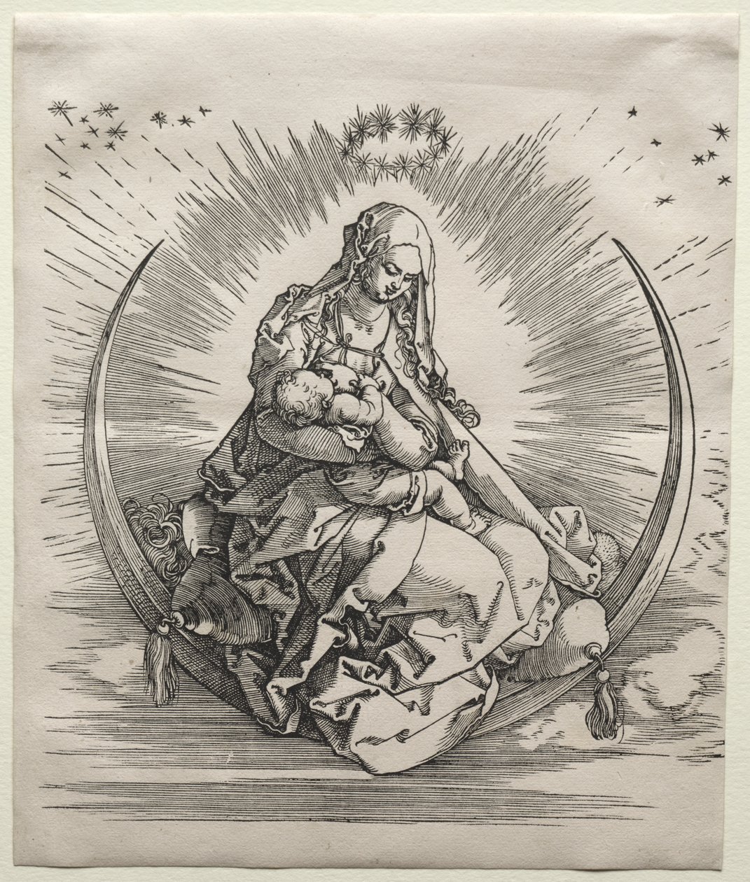 Panna na půlměsíci od Albrecht Dürer