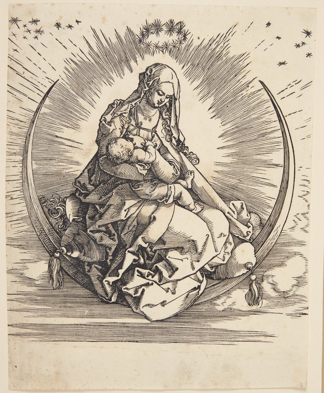 Panna na půlměsíci od Albrecht Dürer