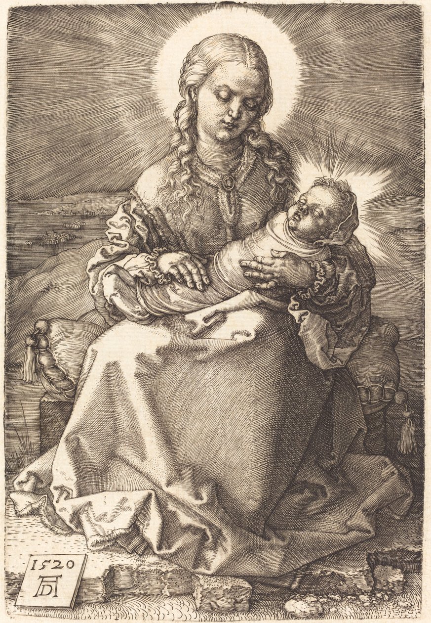 Panna se zavinutým dítětem od Albrecht Dürer