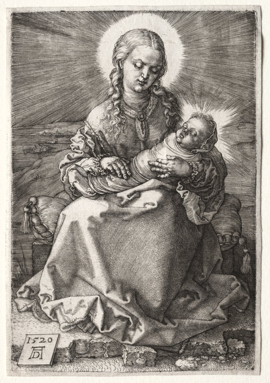 Panna se zavinutým dítětem od Albrecht Dürer