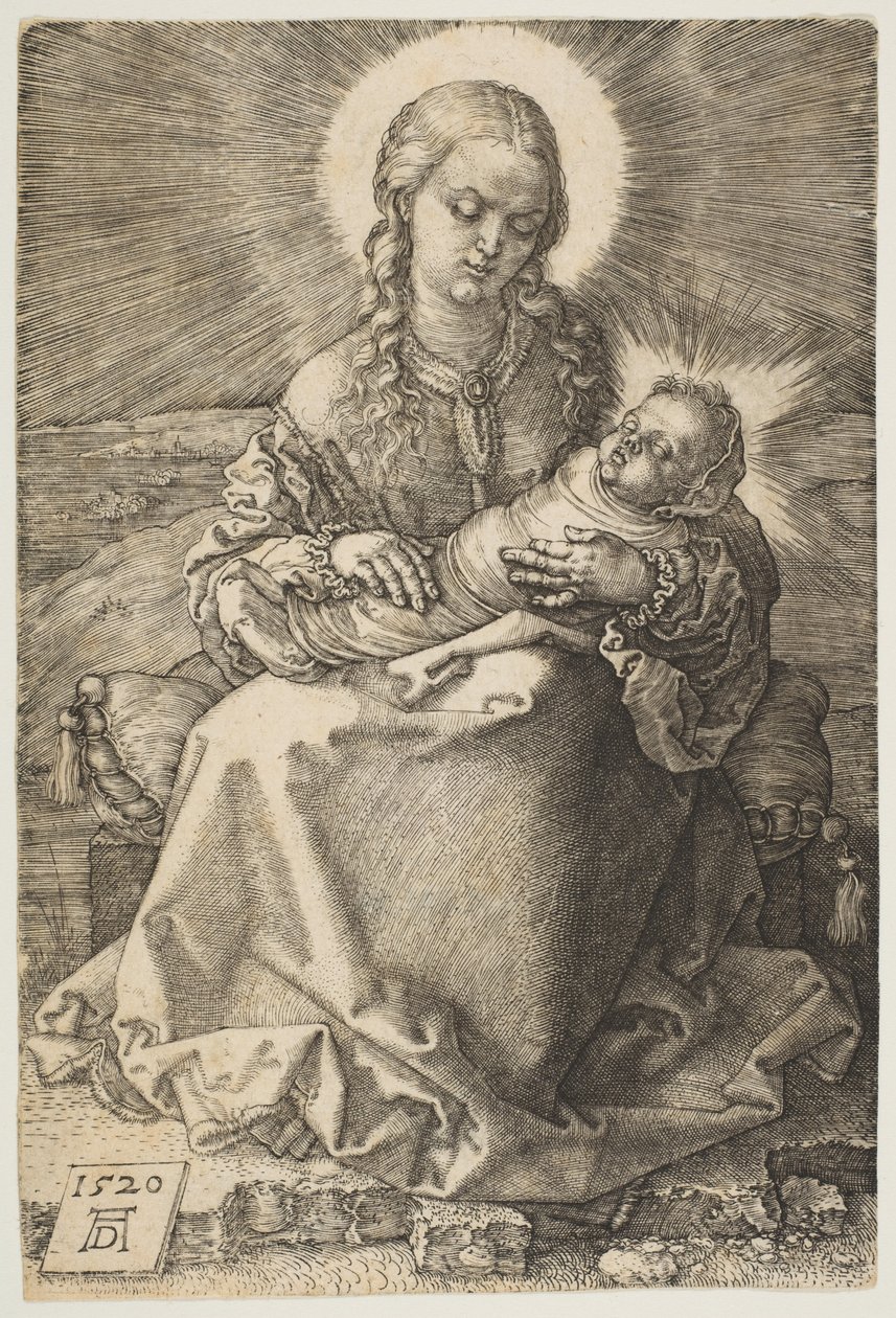 Panna Maria se zavinutým dítětem od Albrecht Dürer