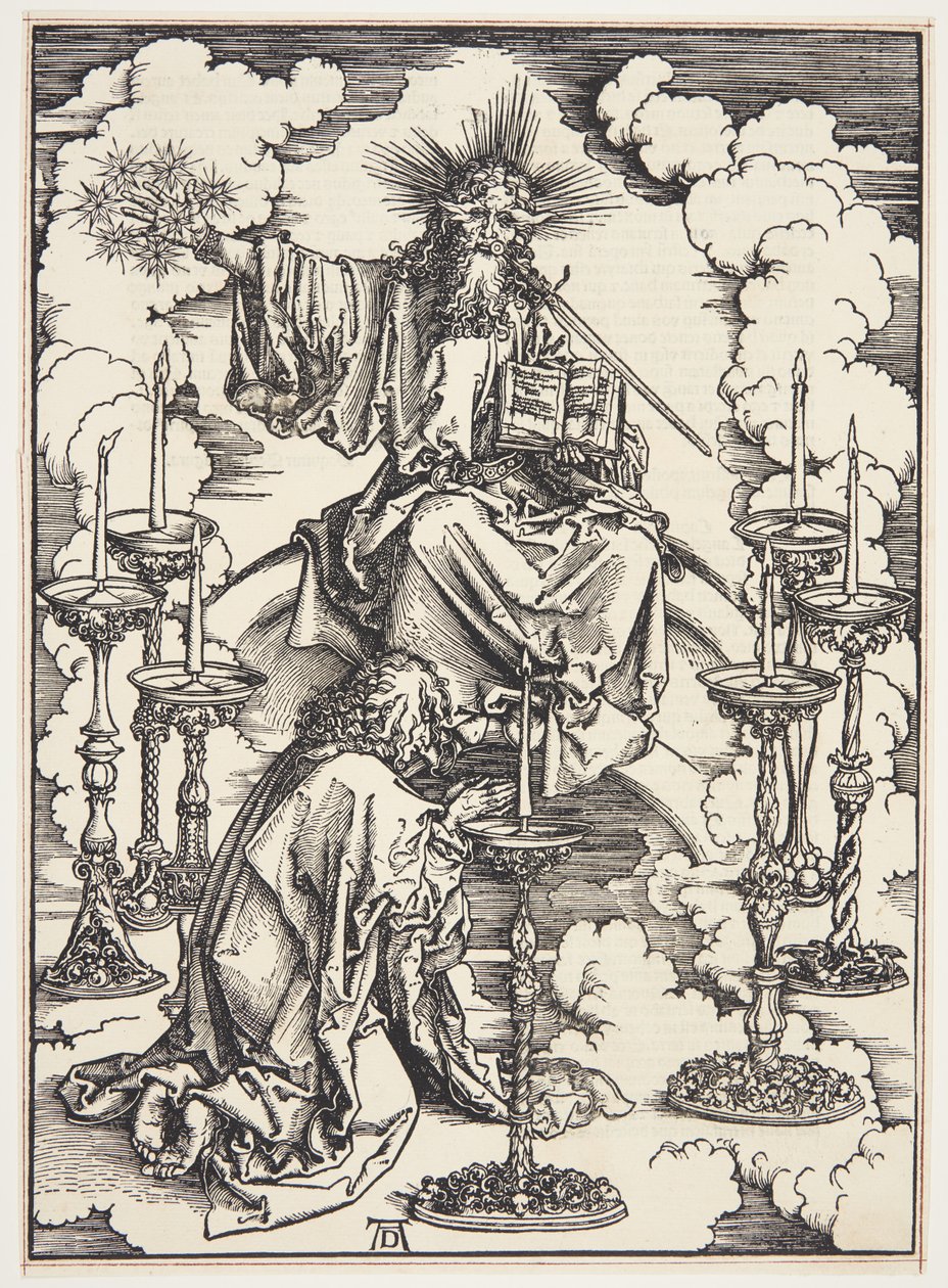 Vize sedmi svícnů od Albrecht Dürer