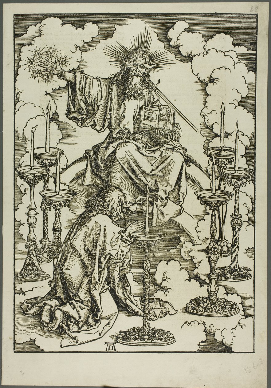 The Vision of the Seven Candlesticks, from The Apocalypse od Albrecht Dürer