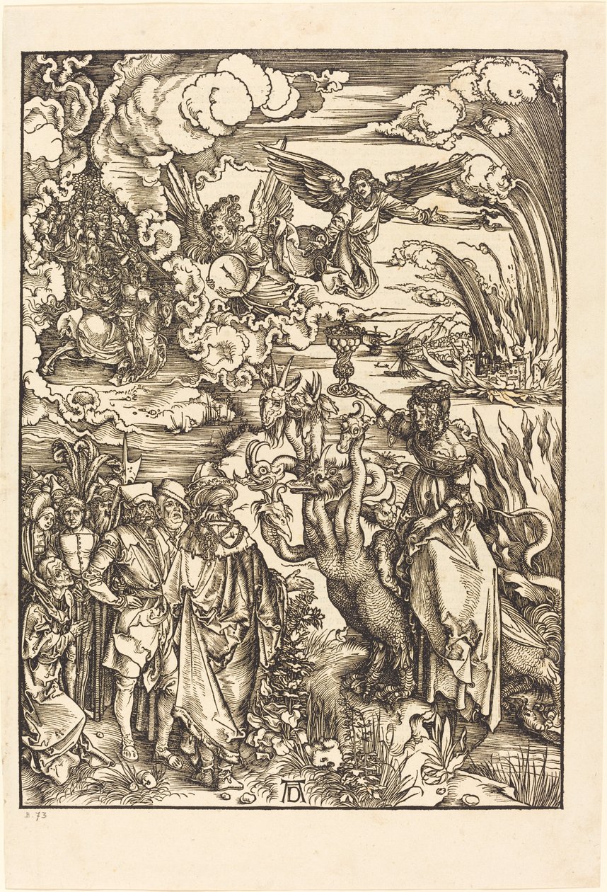 Babylonská děvka od Albrecht Dürer