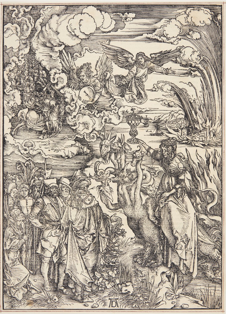 Babylonská děvka od Albrecht Dürer