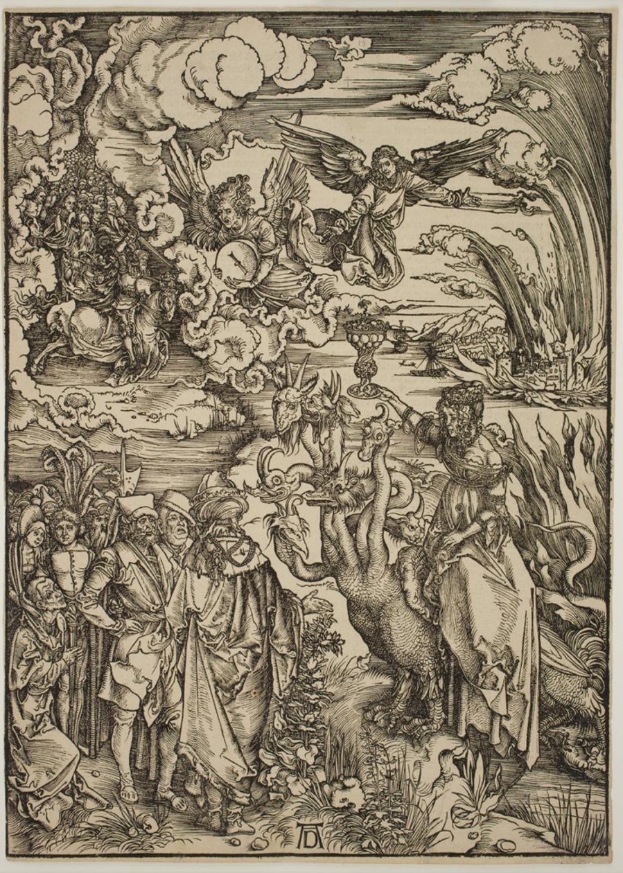Babylonská děvka od Albrecht Dürer