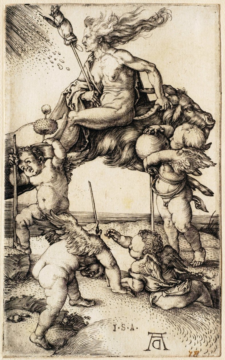 Čarodějnice od Albrecht Dürer