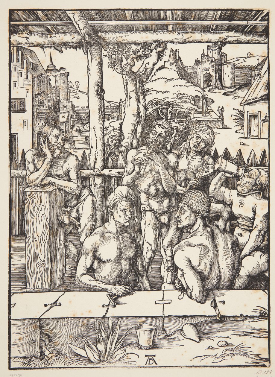 Lázeňský dům od Albrecht Dürer